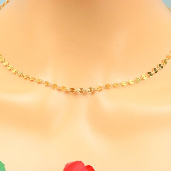 Delicate & Contemporary Necklace Chain, A Lovely Choice for Women, EVCH1555 - Picture 2 of 10